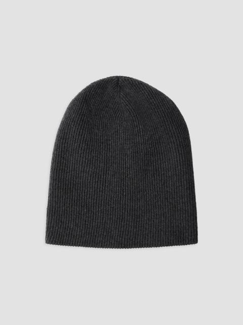 Brunello Cucinelli Women's Cashmere English Rib Knit Beanie - Lignite Grey