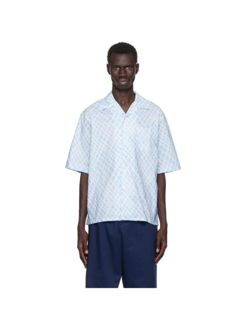 Marni Blue & White Check Shirt