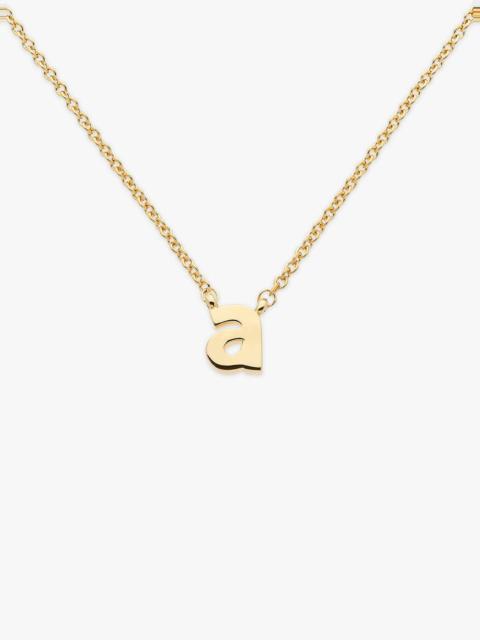 MELISSA ODABASH LETTER 'A' PENDANT NECKLACE