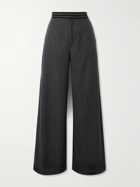 DESTREE Woven wide-leg pants Dark gray