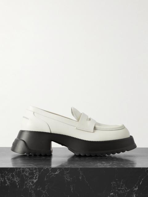 Marni Exaggerated-sole Leather Loafers