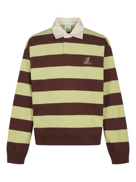 AGOLDE RSVP Rugby striped polo shirt