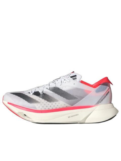 adidas Adizero Adios Pro 3 'White Black Solar Red' IE1053