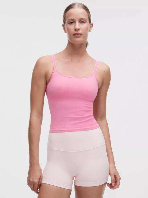 lululemon Ebb to Street Scoop-Neck Cropped Tank Top *Light Support, B/C Cup