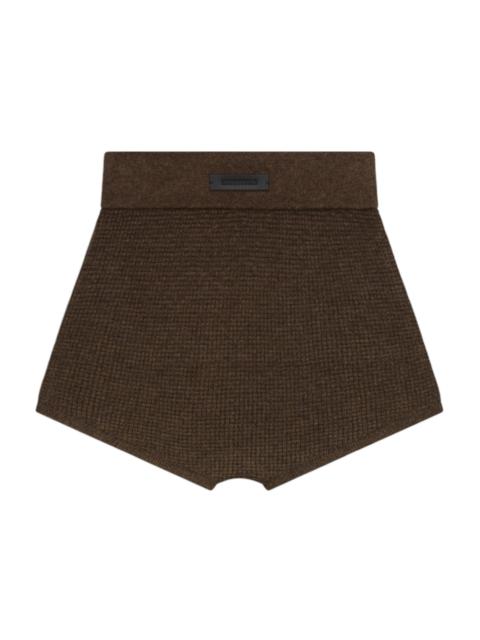 ESSENTIALS Fear of God Essentials Women's Waffle Boxer Brown