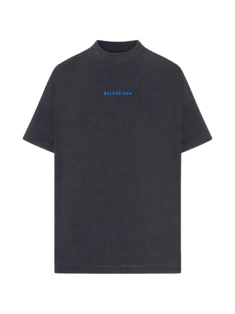 BALENCIAGA Balenciaga Logo-embroidered T-shirt
