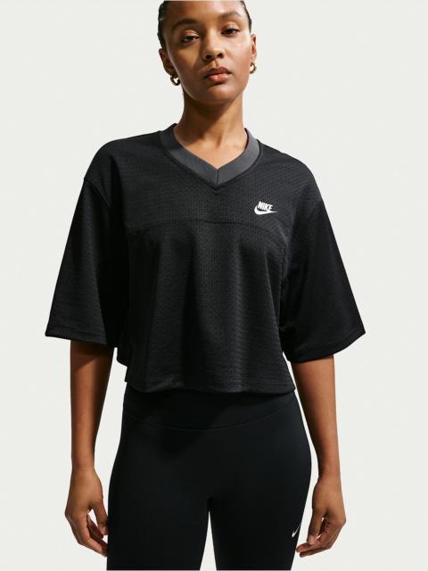 Nike Nike Sportswear Women's Oversized Heritage Cropped Mesh Jersey