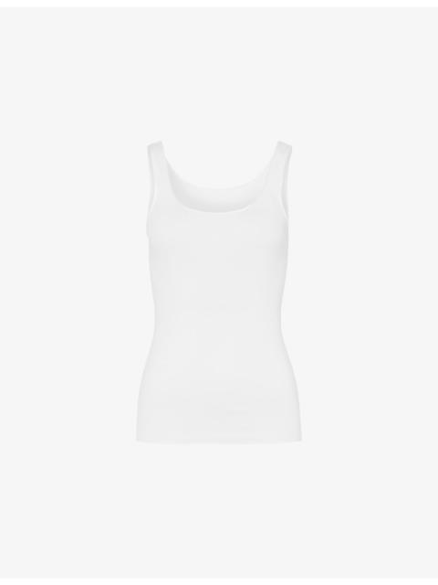 HANRO Seamless cotton vest top