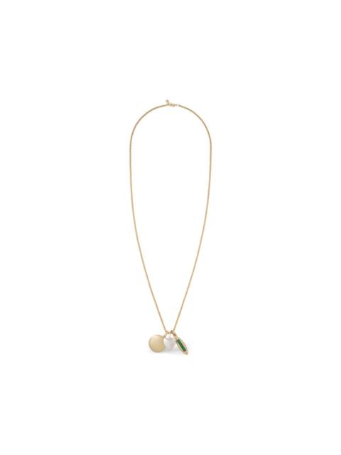 ROXANNE ASSOULIN charm-pendant box-chain necklace