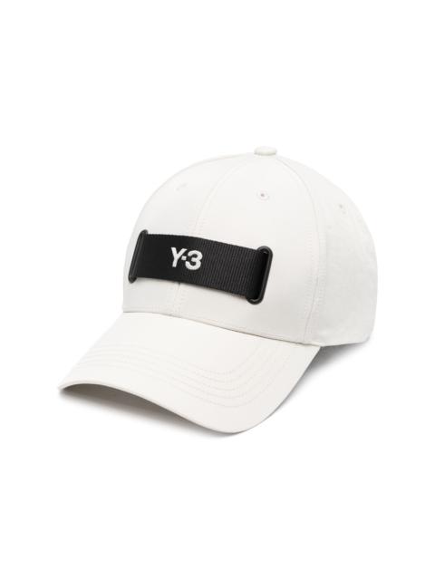 Y-3 logo-print baseball hat