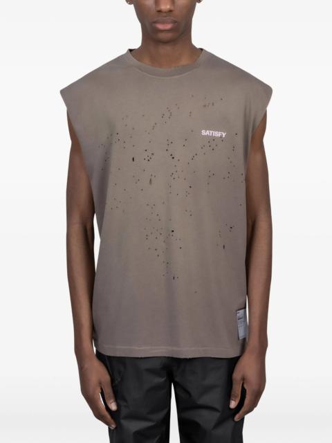 SATISFY Satisfy Logo-print Tank Top