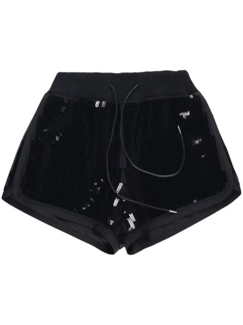 Spangle Embroidery Shorts