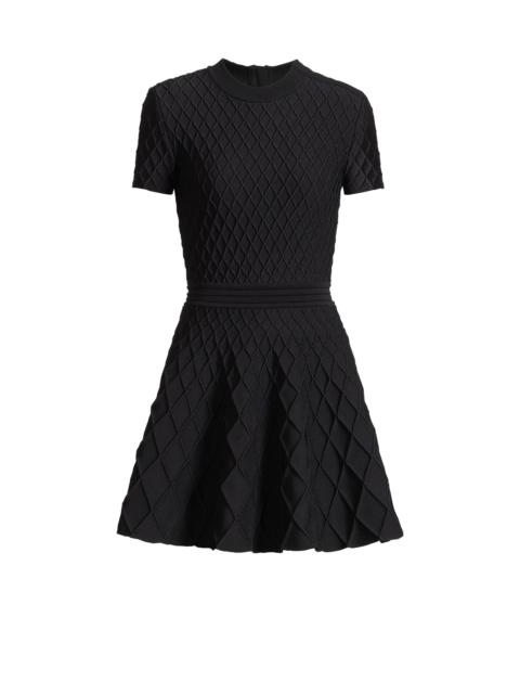 Balmain Flared knit dress