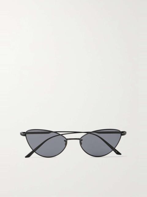 Oliver Peoples + Khaite 1998C cat-eye metal sunglasses