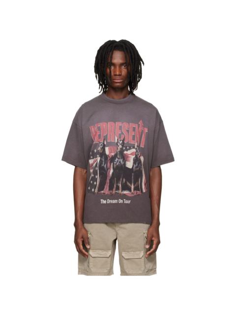 REPRESENT Brown 'Dream On Tour' T-shirt