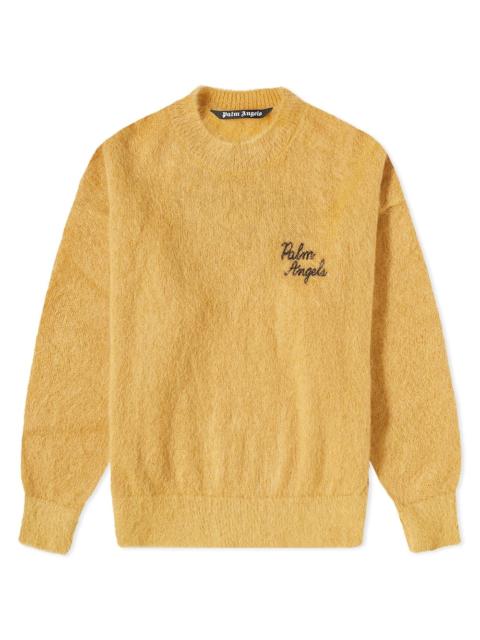 Palm Angels Palm Angels Back Palm Mohair Knit