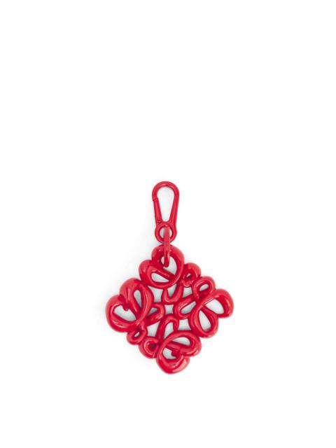 Loewe Inflated Anagram charm in metal