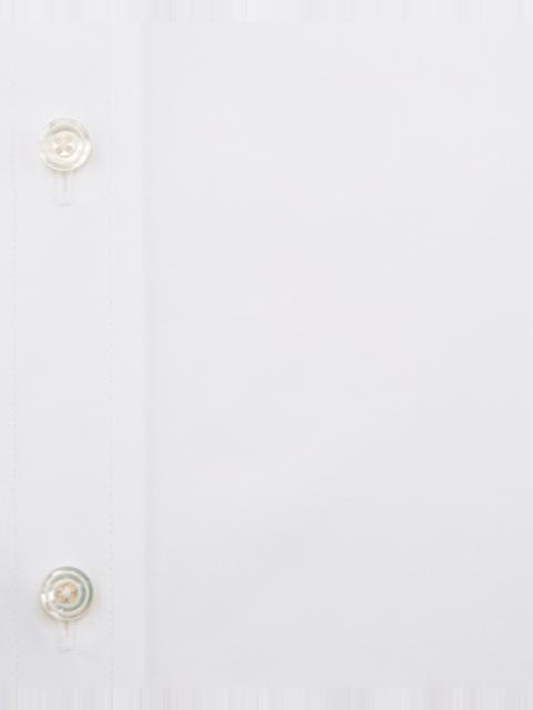 TOM FORD Solid Barrel-Cuff Dress Shirt, White