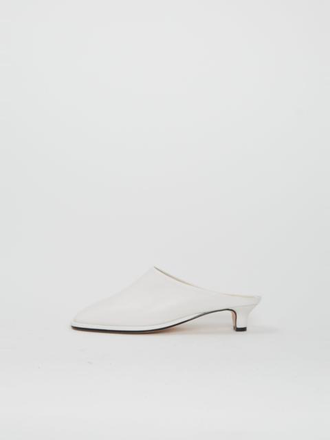 LAUREN MANOOGIAN Soft Leather Kitten Heel