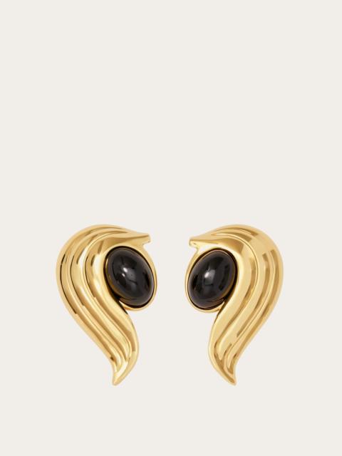 FERRAGAMO Earrings with gems