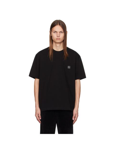 SOLID HOMME Black 'Quantum' T-Shirt