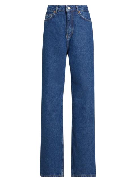 Reformation Women's Wilder High-Rise Wide-Leg Jeans - Cleary