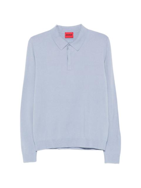 BOSS long-sleeve polo shirt