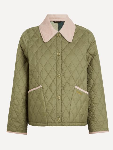 Barbour Icons Cropped Liddesdale Quilted Jacket
