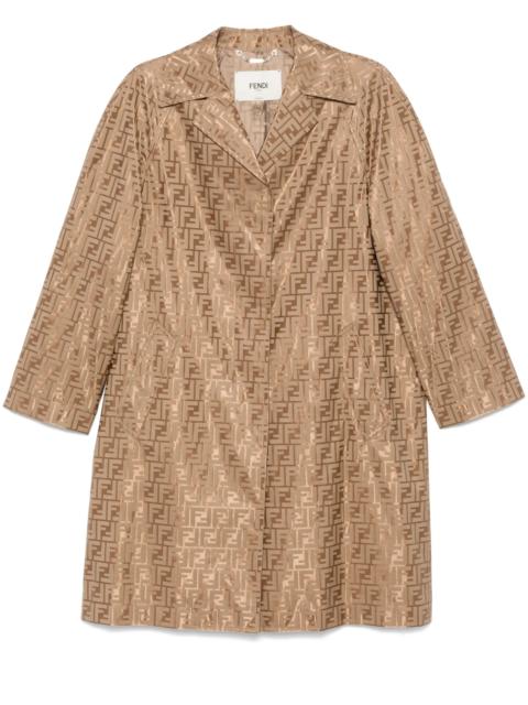 FENDI FF-printed Coat