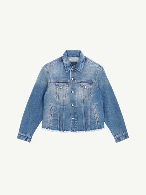 MM6 Maison Margiela Light Blue Denim Jacket | REVERSIBLE