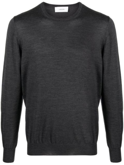 LARDINI crew-neck wool jumper
