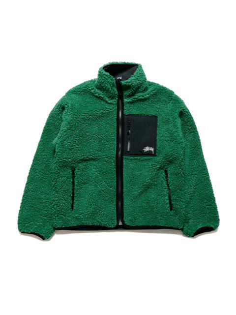 Stüssy Stüssy Sherpa Reversible Jacket Green