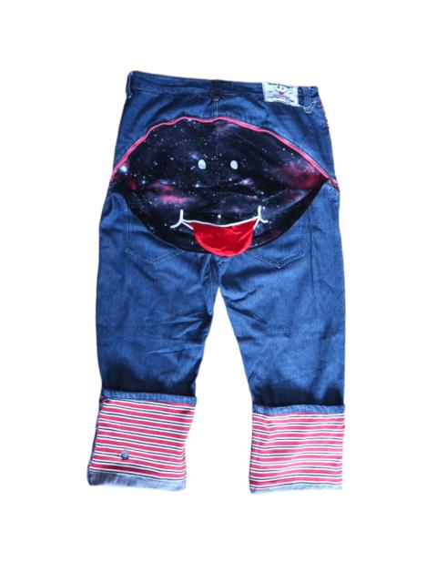 Other Designers Japanese Brand - UP!SMILE Space Planet Dope! Denim Pants