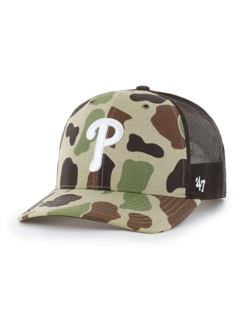 Carhartt Philadelphia Phillies '47 Camo Trucker