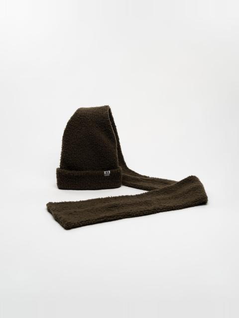 Maison MIHARAYASUHIRO Scarf Detail Knit Cap
