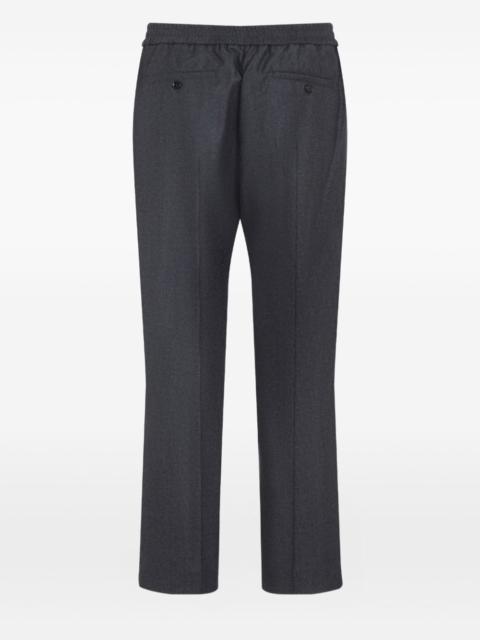 AMI Paris elasticated-waist wool trousers