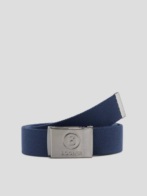 BOGNER GINO BELT IN DARK BLUE