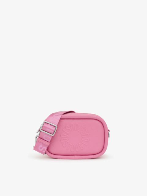 TOUS Dark pink leather Crossbody reporter bag TOUS Miranda