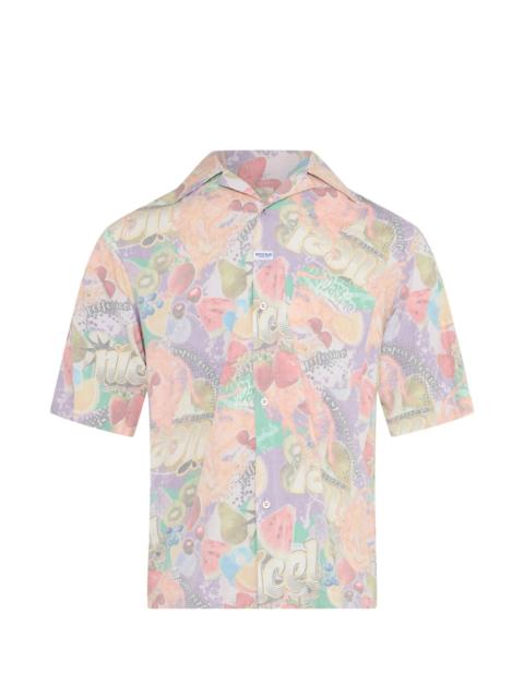 Martine Rose Martine Rose Fruit-print Short-sleeve Shirt