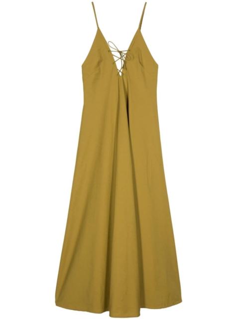 forte_forte cotton poplin maxi dress