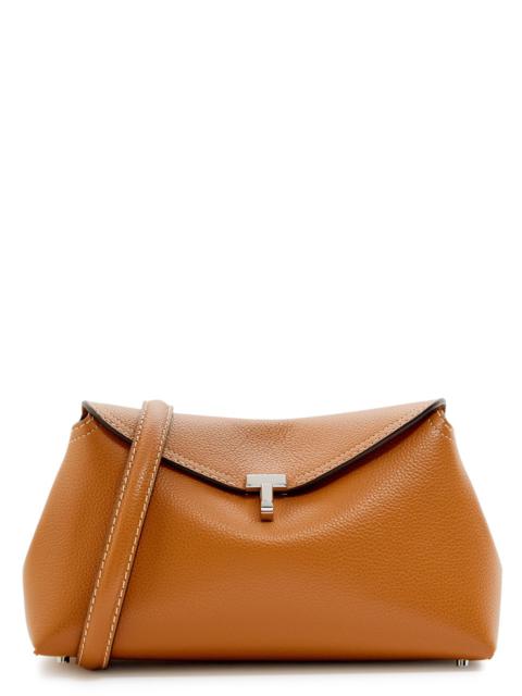 Totême Toteme T-lock Grained Leather Clutch