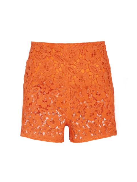 Valentino Valentino guipure lace shorts