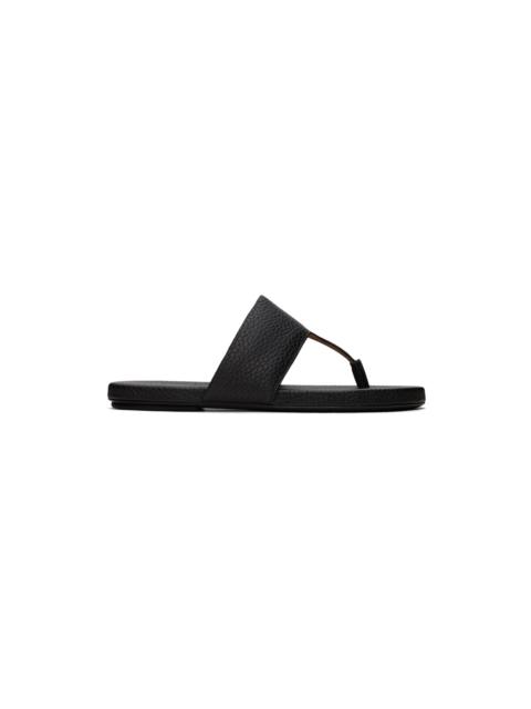 Marsèll Black Spanciata Sandals