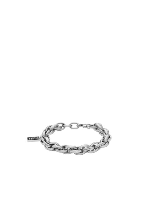 【DIESEL】dx1511710 Diesel DX1511710 - D Logo Chain bracelet • Watchard.com