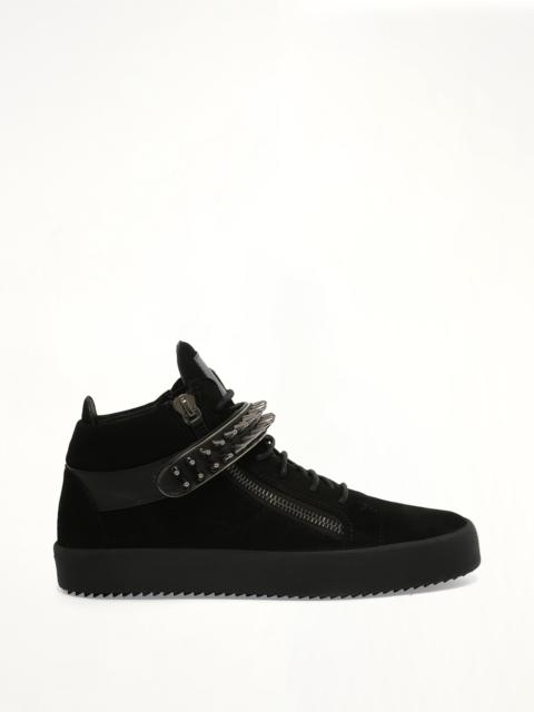 Giuseppe Zanotti GZ Camoscio in Sneaker in Black