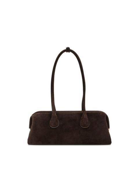OSOI suede top-handle shoulder bag
