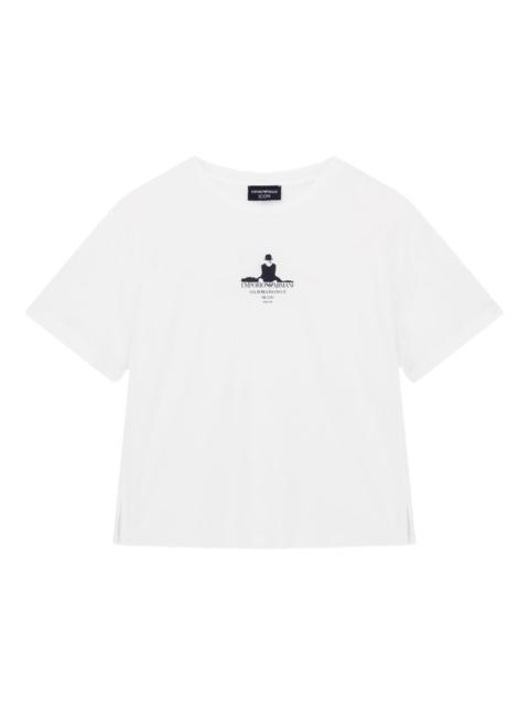 EMPORIO ARMANI graphic-print T-shirt