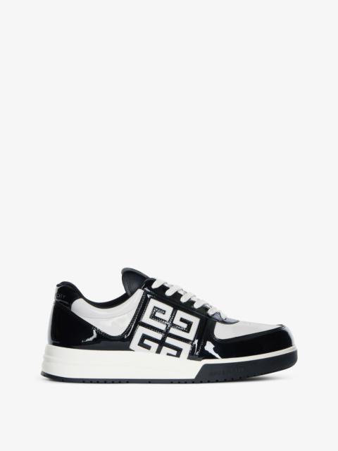 Givenchy G4 SNEAKERS IN PATENT LEATHER