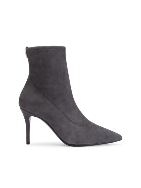 Mirea 90mm suede ankle boots