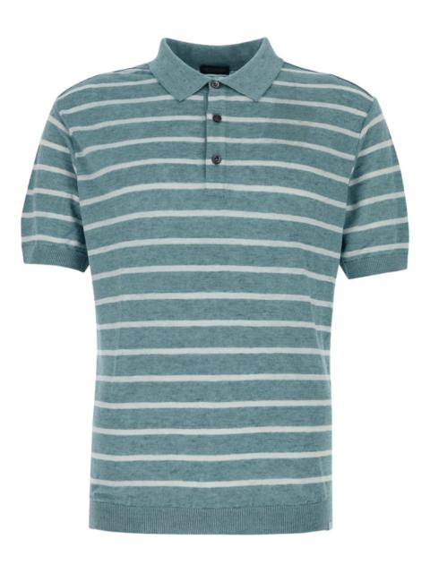 Paul & Shark striped-detail polo shirt